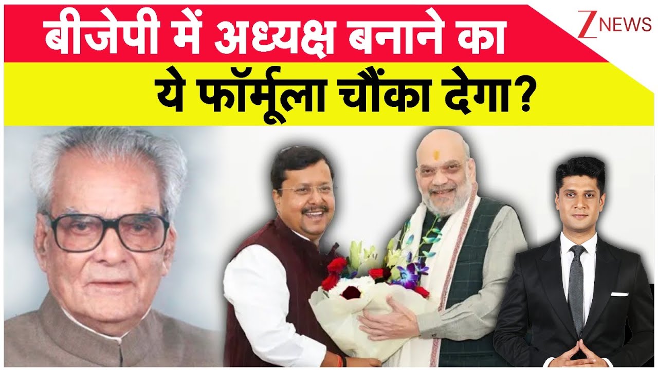 BJP National President: ऐसे होता है बीजेपी में अध्यक्ष का चुनाव, देखिए रिपोर्ट | Nitin Nabin