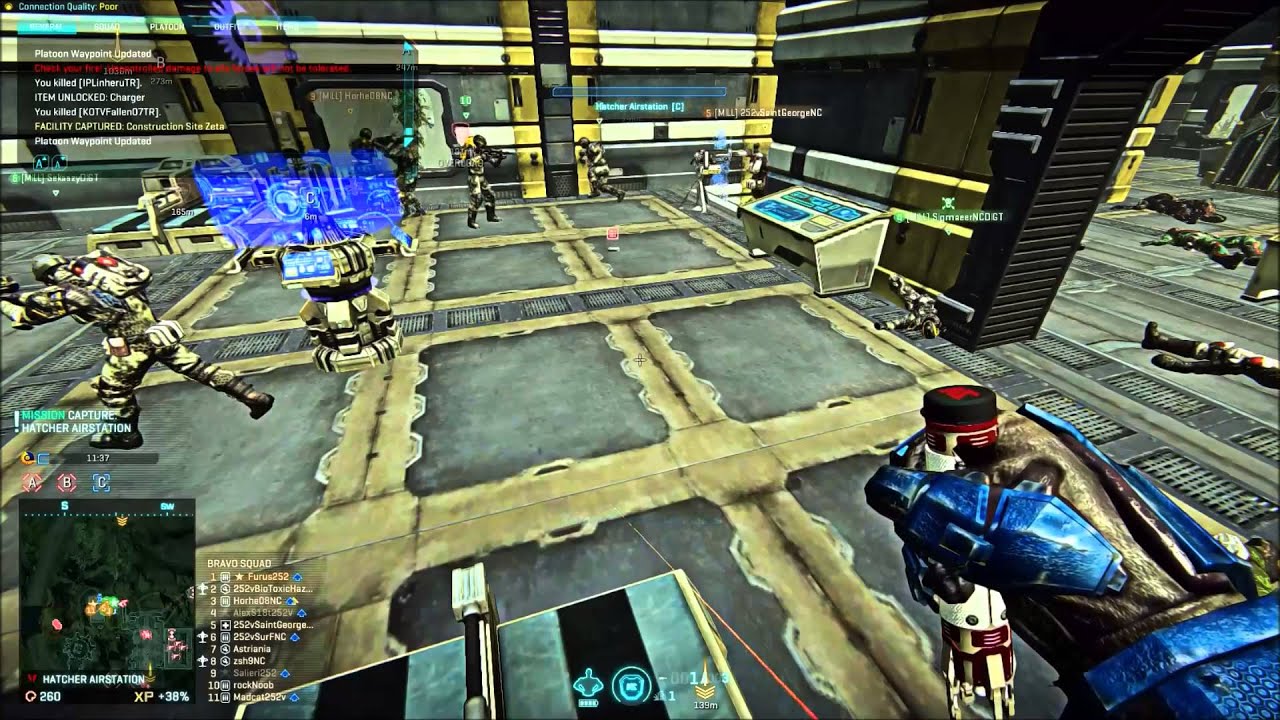 Planetside 2 Server Smash - Miller vs Woodman all fights highlights