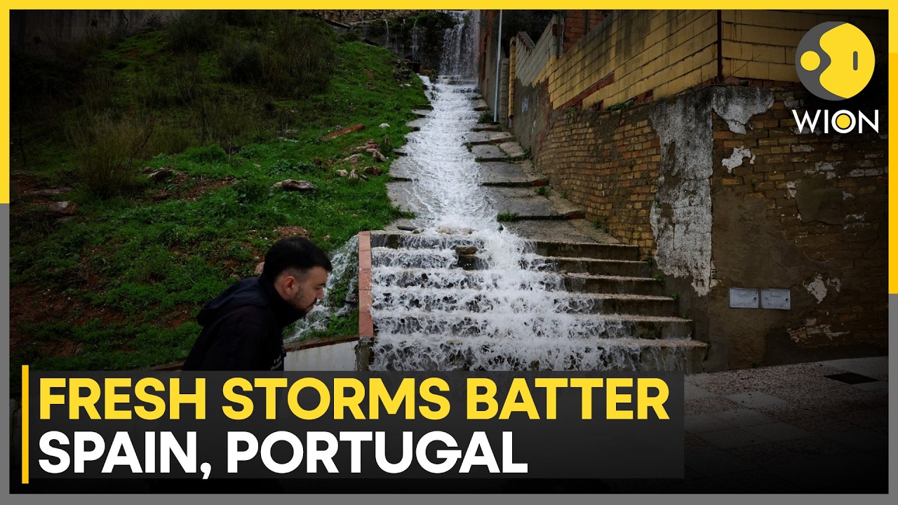 Storm Marta Batters Spain, Portugal: Thousands Evacuated | WION