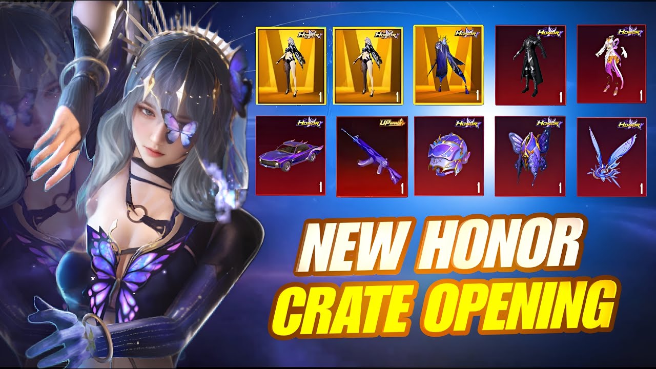 🔥$ 34000 UC New Honor Spin Crate Opening All Max Out |PUBG MOBILE | 😍❤️