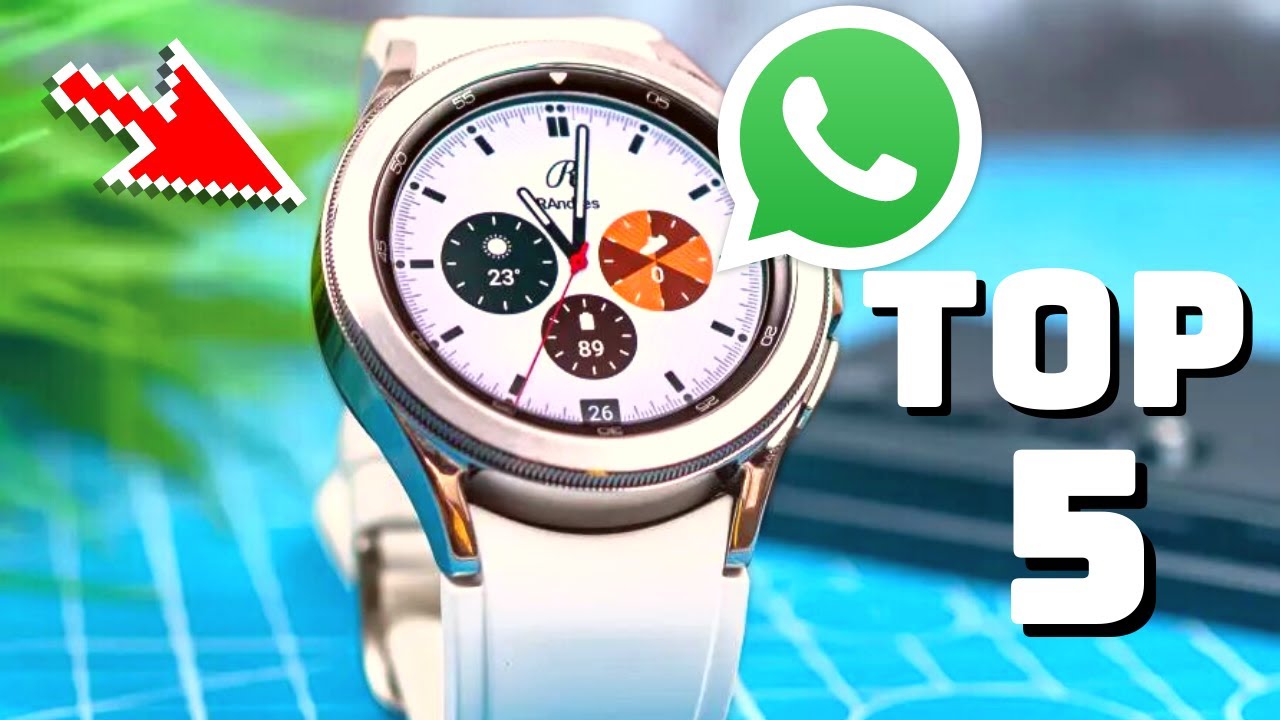 🚀¡Con estos RELOJES INTELIGENTES puedes RESPONDER tus WHATSAPPS!▶ Los 5 mejores SMARTWATCH de 2021