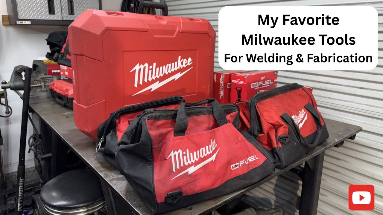 My Favorite Milwaukee Tools For Welding & Fabrication @MilwaukeeTool