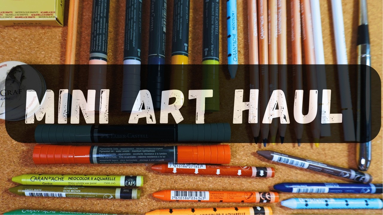 🎨 Jackson’s Art Haul & Swatches! ✏️ Testing NEW Art Supplies 🌈| Neocolor II, Faber-Castell & More🎨✨🤩