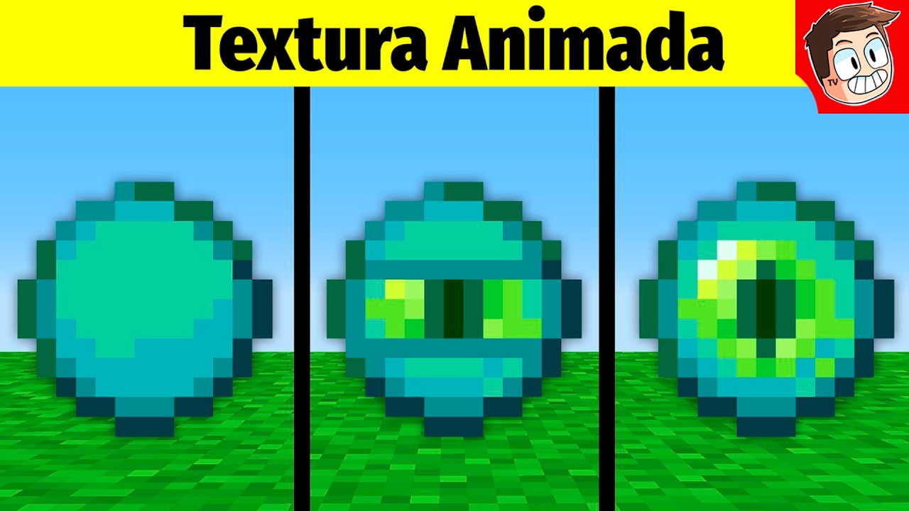 Texturas do Minecraft Ganharam VIDA!
