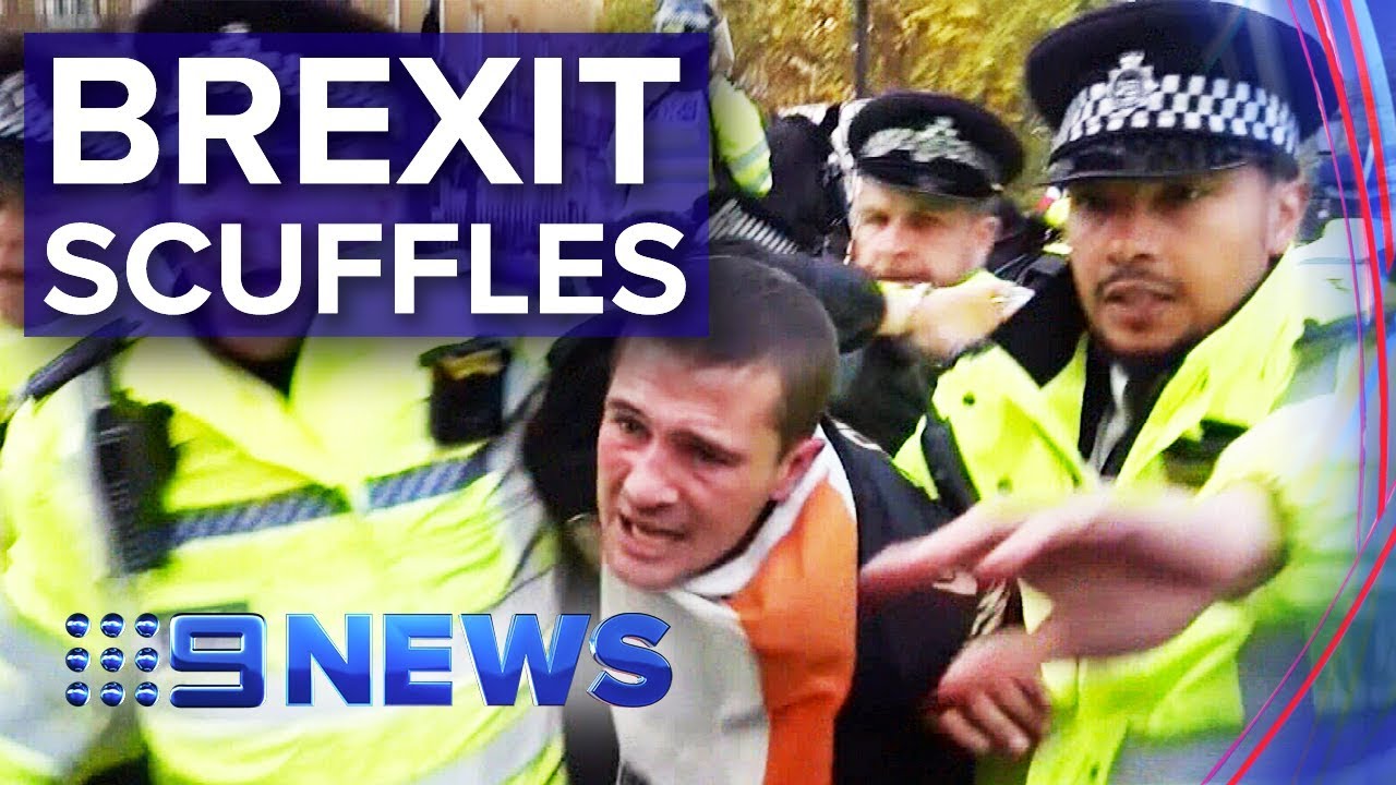 Brexit anger in London as election campaigning starts | Nine News Australia