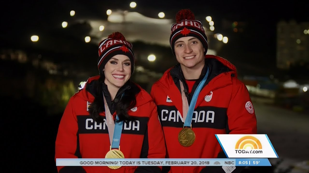 Tessa Virtue & Scott Moir Today Show Olympic Interview | LIVE 2-20-18