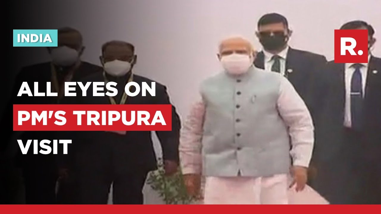 PM Modi To Address Two Mega Election Rallies In Tripura Today