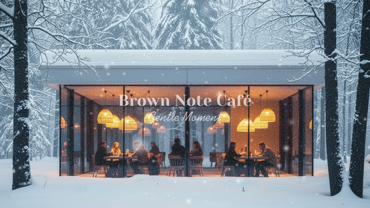 [Playlist] Snow Forest Café | 15 Soft Vocal Jazz Songs for Coffee & Rest| Brown Note Café