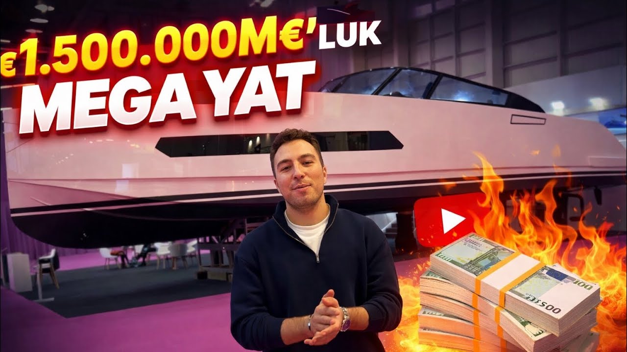 1.500.000€ LUK PHANTOM YACHTING |MEGA YAT| BOSPHORUS BOAT SHOW 2025 |