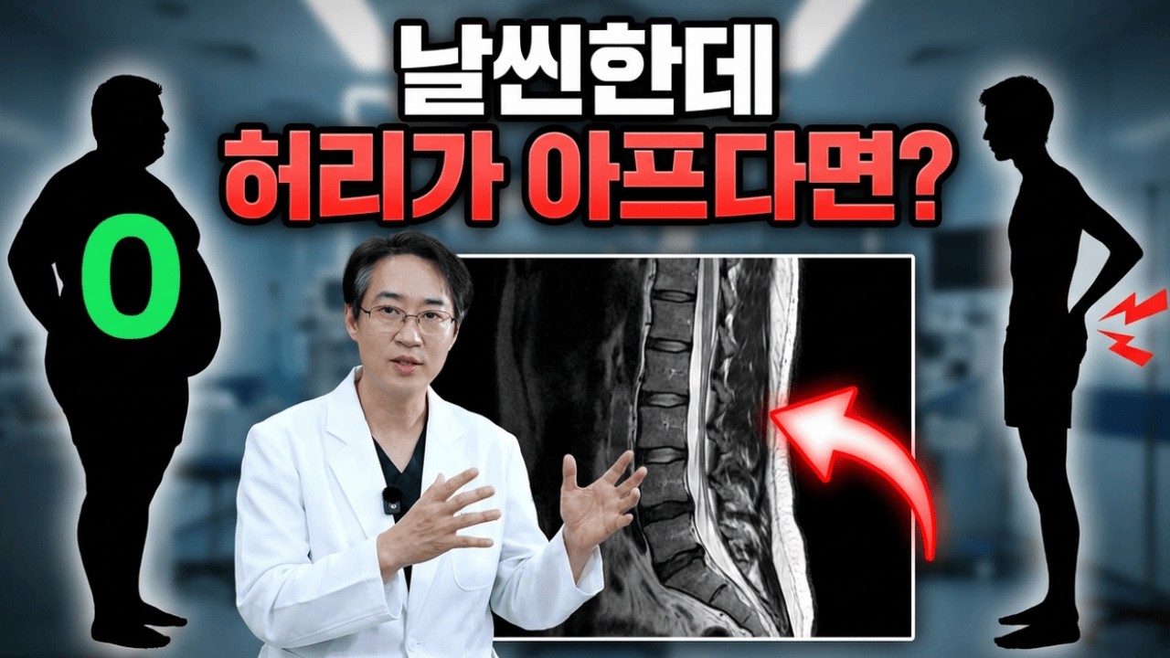 허리디스크, '마른 비만'이 더 위험하다?