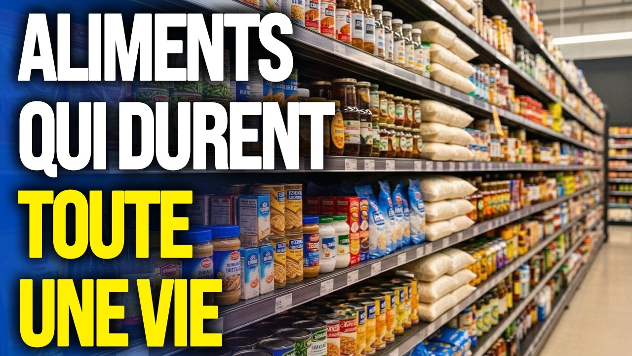 13 Aliments à STOCKER Qui NE PÉRIMENT JAMAIS (Et Peuvent te Sauver la Vie)
