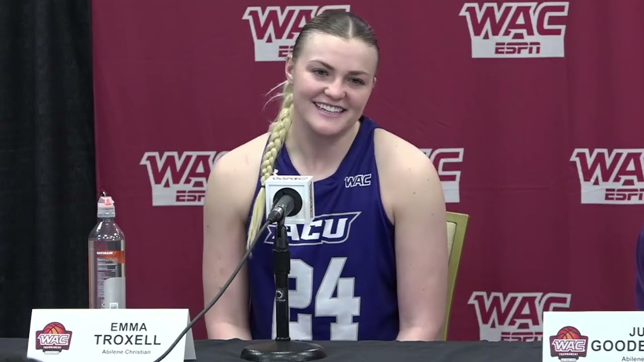 ACU Women's Basketball: WAC Championship postgame | March 14, 2026