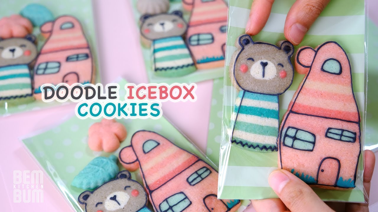How to Make Doodle Icebox Cookies!