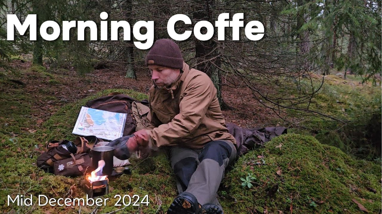 Coffe Series: Trangia burner and Helikon-Tex gear. Short Bushcraft trip into the local wilderness.