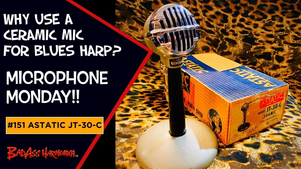 Best Blues Harmonica Microphone | Ceramic Harp Tone, Blues Harmonica Jam -  Microphone Monday 151