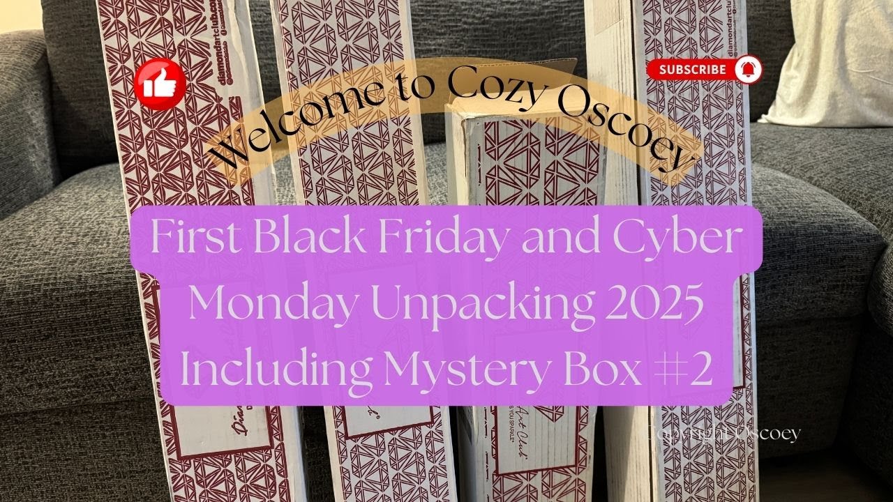Diamond Art Club Order Unpacking - Restocks and Mystery Kit No. 2