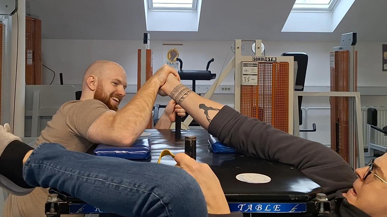 Last one before ASL10 - Armwrestling practice