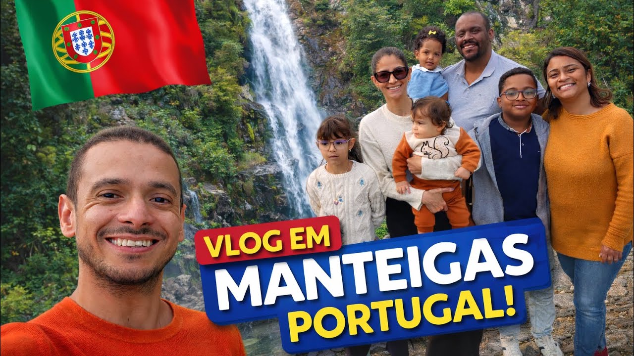 VIAGEM PARA MANTEIGAS EM PORTUGAL - VLOG EM FAMÍLIA! 