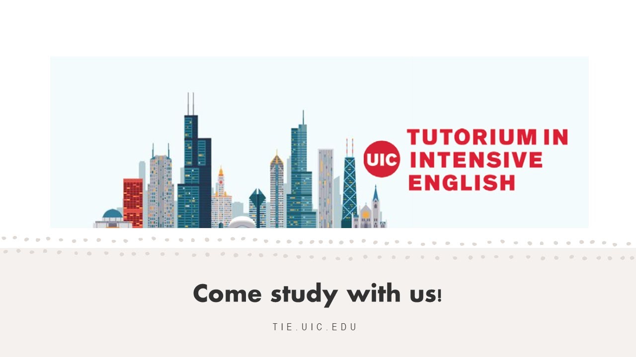 Learn English with TIE: Welcome to the Tutorium!