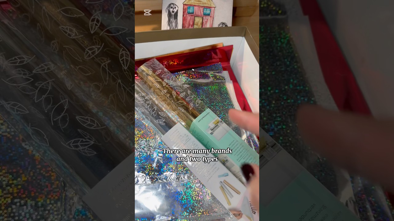 How to choose the best foil #heattransferpaper #wermemorykeepers #artwork #bookart #gilding #arttips