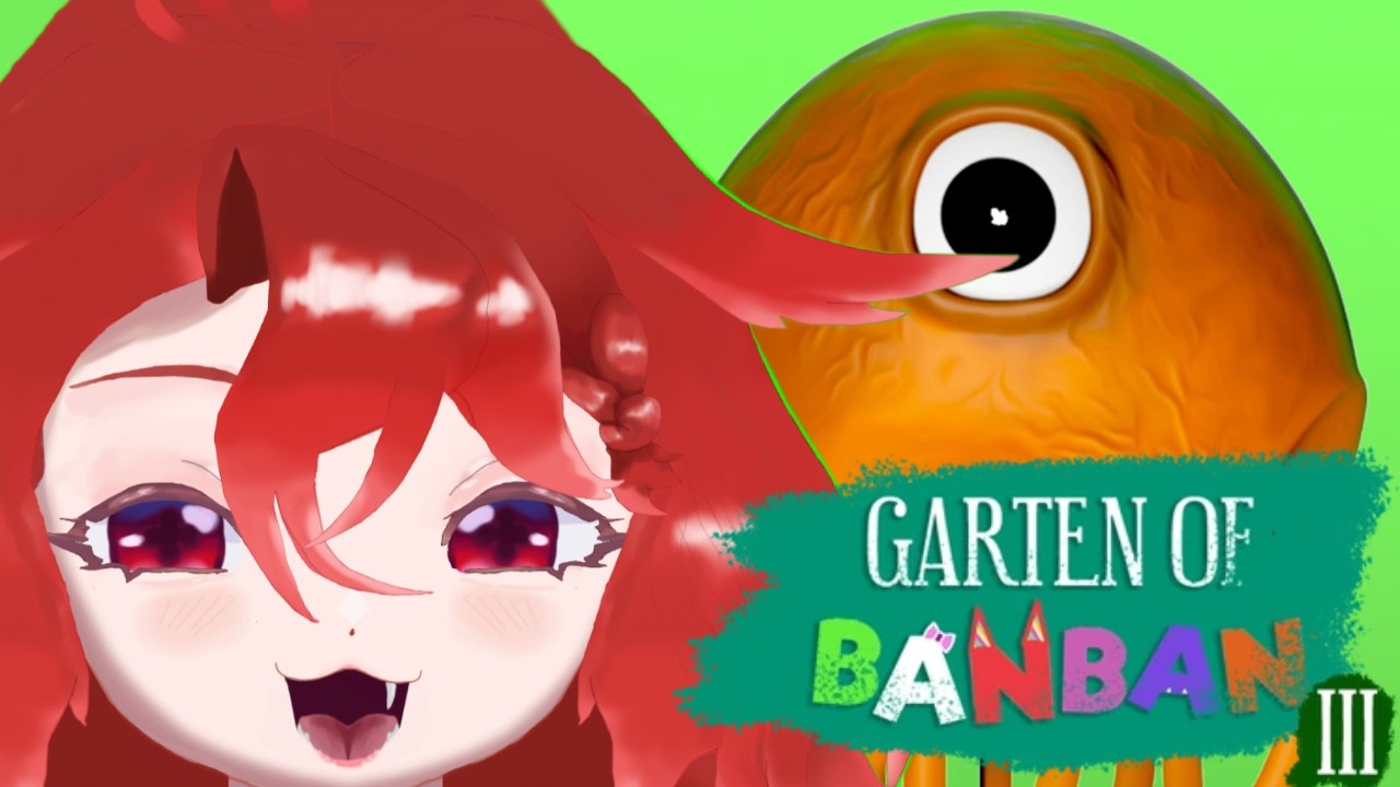 Garten Of Banban 3  FULL GAME!! | EYE see you....heh get it?