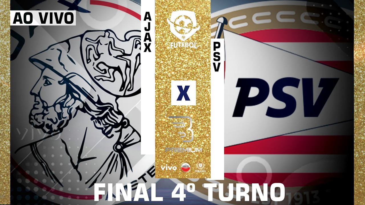 #aovivo  FINAL DA TEMPORADA - AJAX X PSV SUB 17