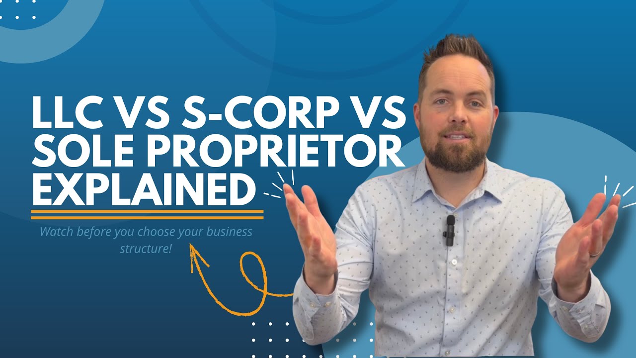 LLC vs S-Corp vs Sole Proprietor: What’s BEST for Your Business? (Explained Simply)