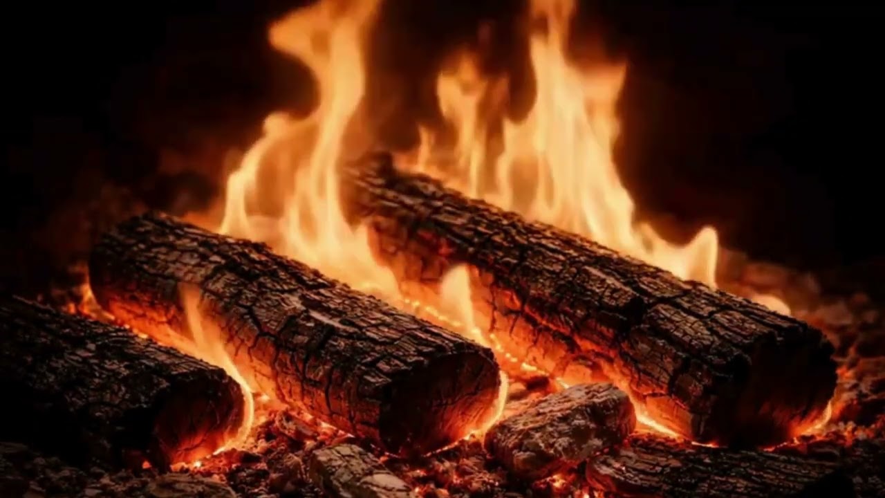 Crackling Fireplace Sounds for Sleep 🔥 | Cozy Fire Ambience | No Music | 3.5 Hours