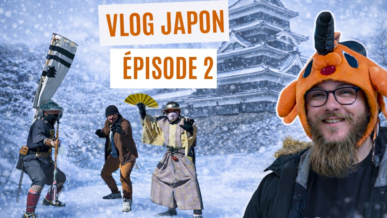 Vlog Japon : l'hiver sous-côté ? (Nagano) - épisode 2