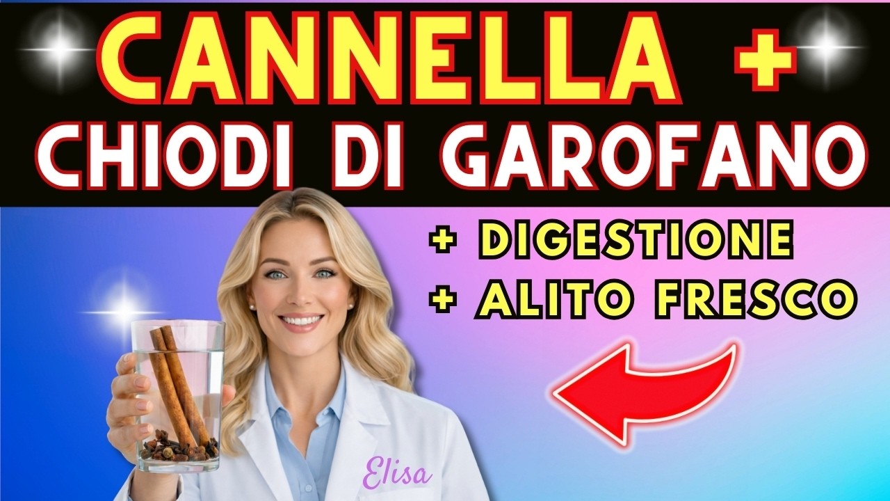 Bevi Cannella e Chiodi di Garofano per 7 Giorni  Quello che Succede al Corpo Sorprende!