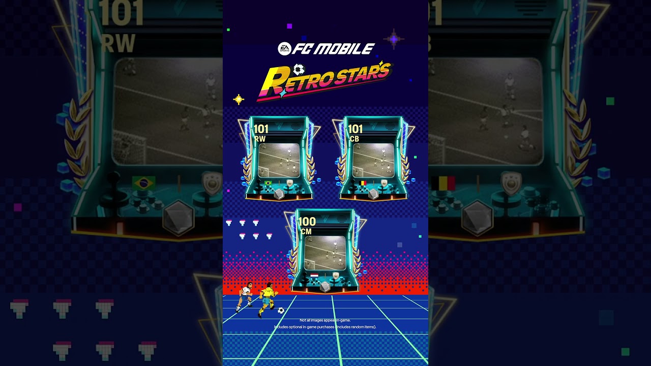 Three timeless legends return to the pitch with Retro Stars! 🌇 Guess who they are! 🔍