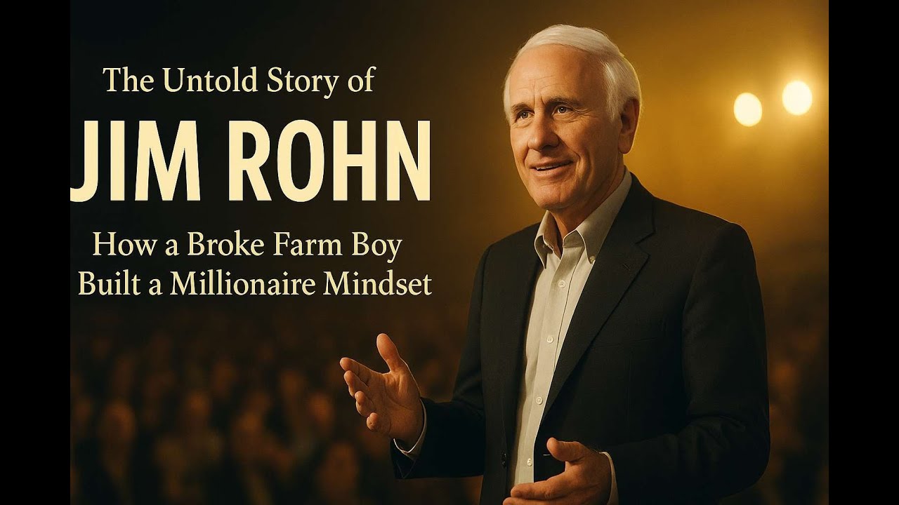The Untold Story of Jim Rohn — How a Broke Farm Boy Built a Millionaire Mindset