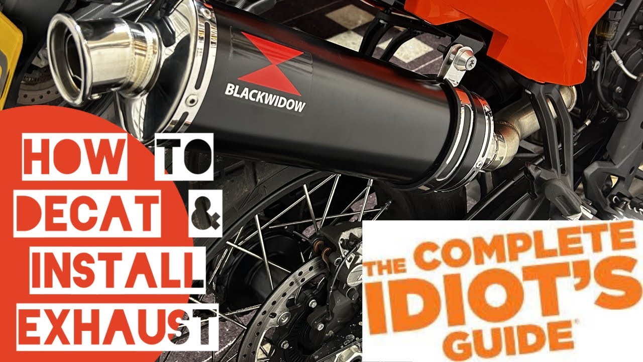РУКОВОДСТВО ДЛЯ ИДИОТОВ - KTM 890 ADVENTURE КАК УСТАНОВИТЬ ДЕКАТЕР И ВЫПУСК