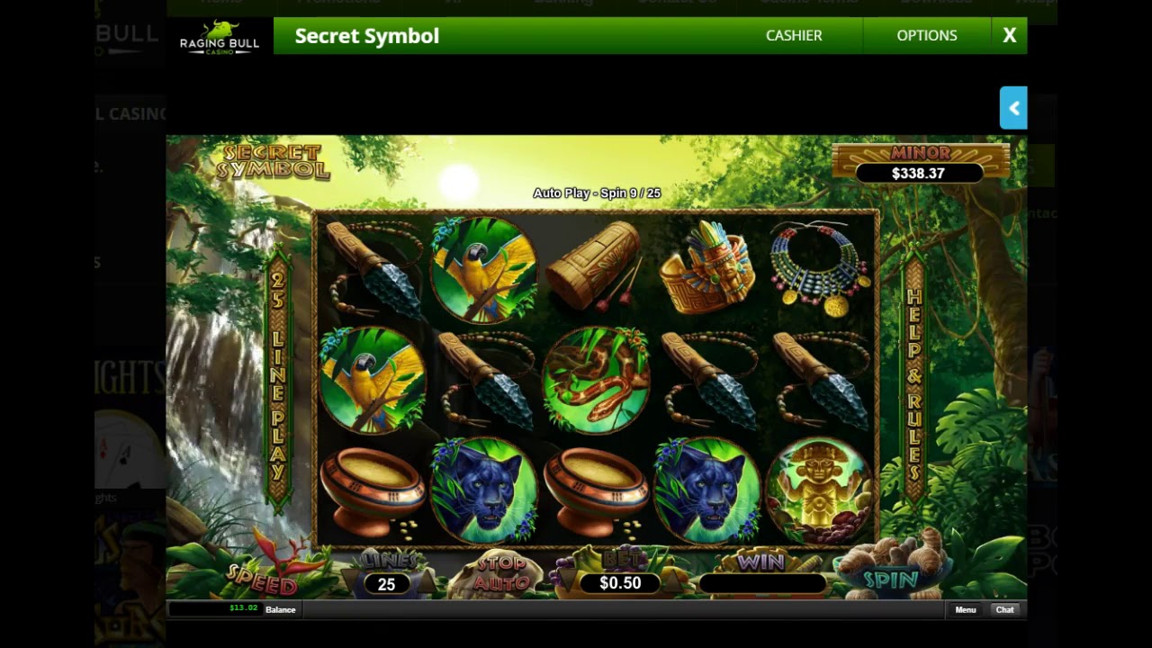 Raging Bulll - 25fs Secret Symbol - Hit the feature!