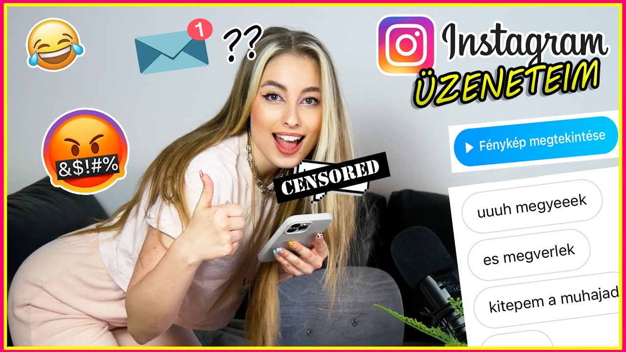 EGY UTÁLÓMMAL BESZÉLTEM❣️😂 I  Insta üzeneteim📩