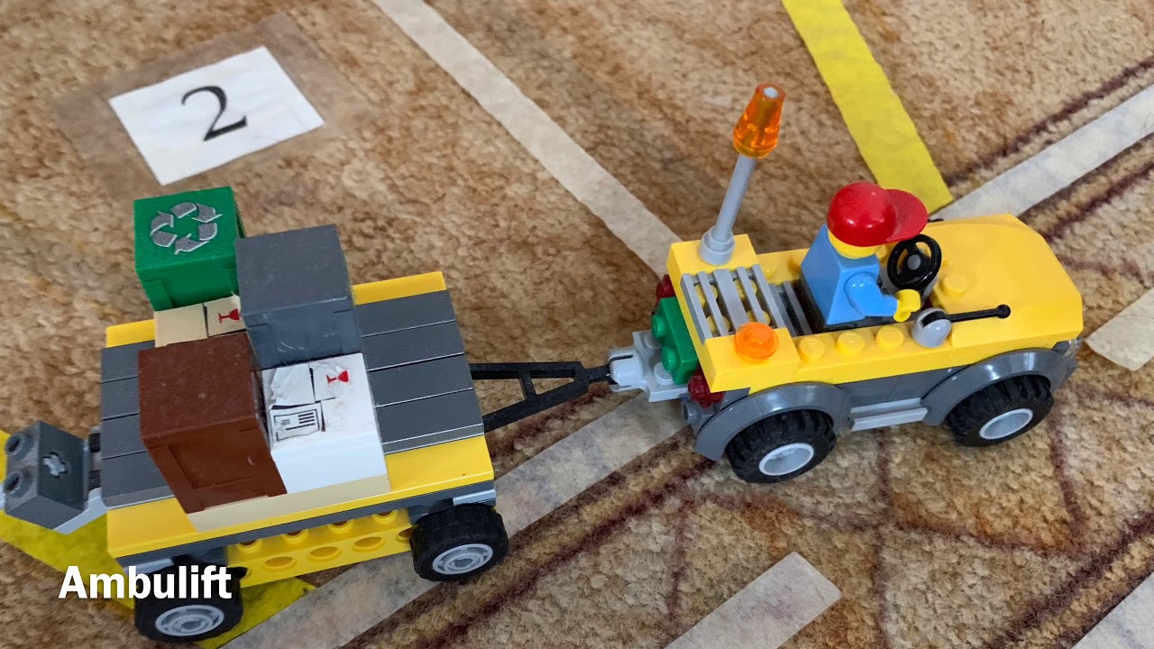 Huge Lego Airport Vehicles Review