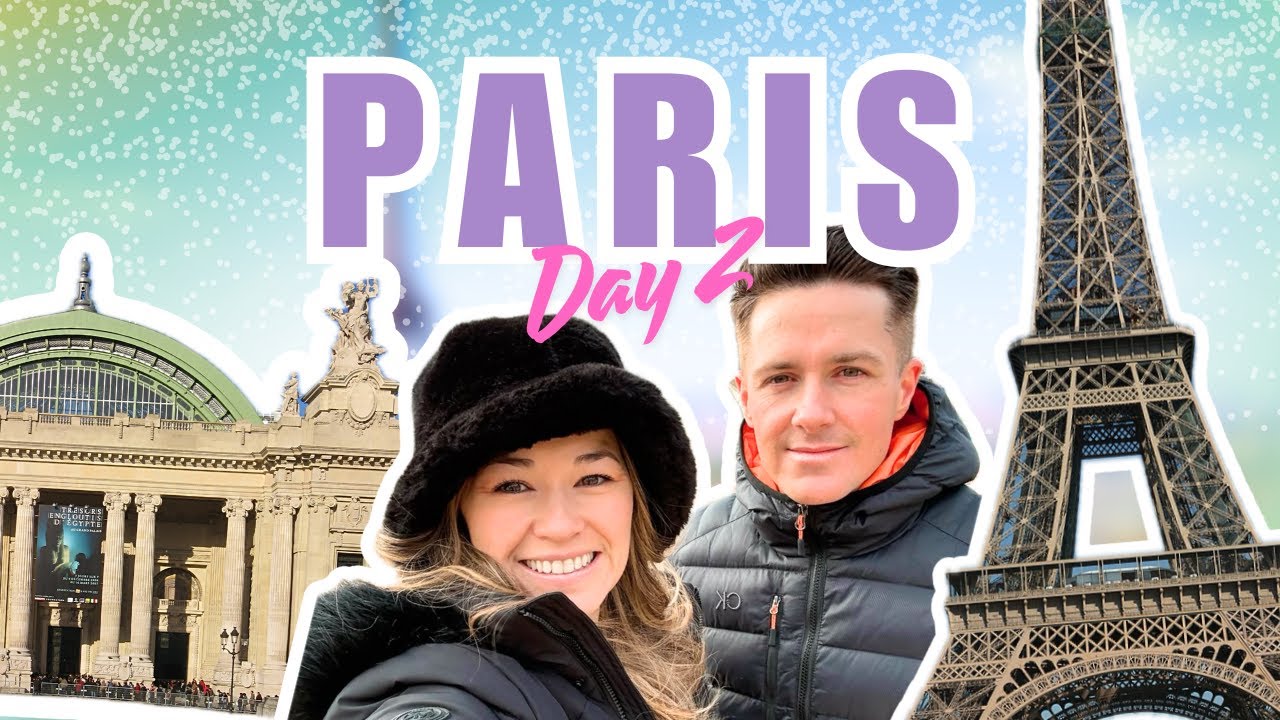 PARIS CHRISTMAS VLOG 🎄✨ | DAY 2 🇫🇷 EIFFEL TOWER, AVENUE MONTAIGNE & GRAND PALAIS ICE SKATING (2025)