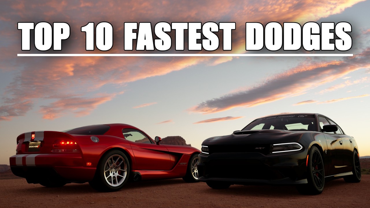 Top 10: Fastest Dodge  Ever Built
