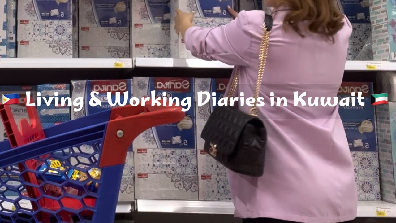 Living & Working Diaries in Kuwait|Grocery Shopping| cost of living in Kuwait & apartment rent