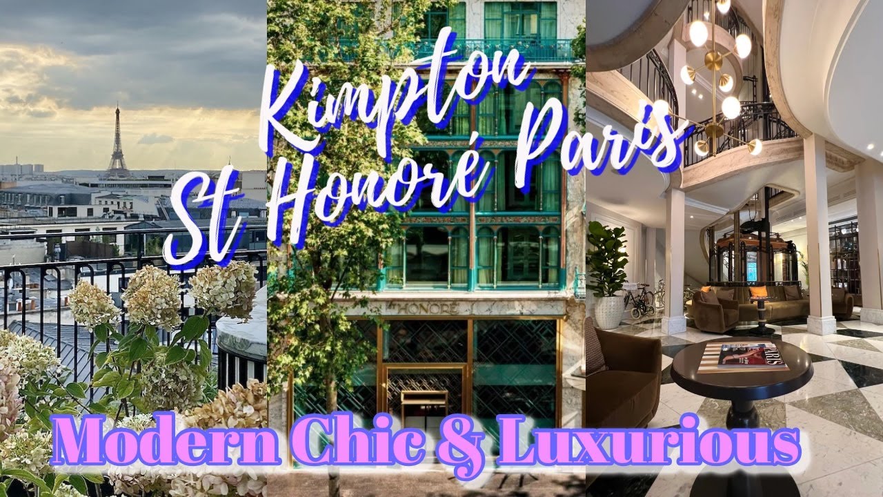 Kimpton St Honoré Paris | Breakfast | Indoor Pool |Rooftop Bar Eiffel tower view 5 Star Hotel france