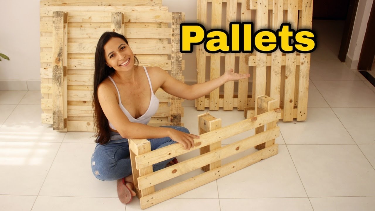 Ela Faz os Móveis Dela. Apostando nas Decorações com Madeiras e Reciclados.