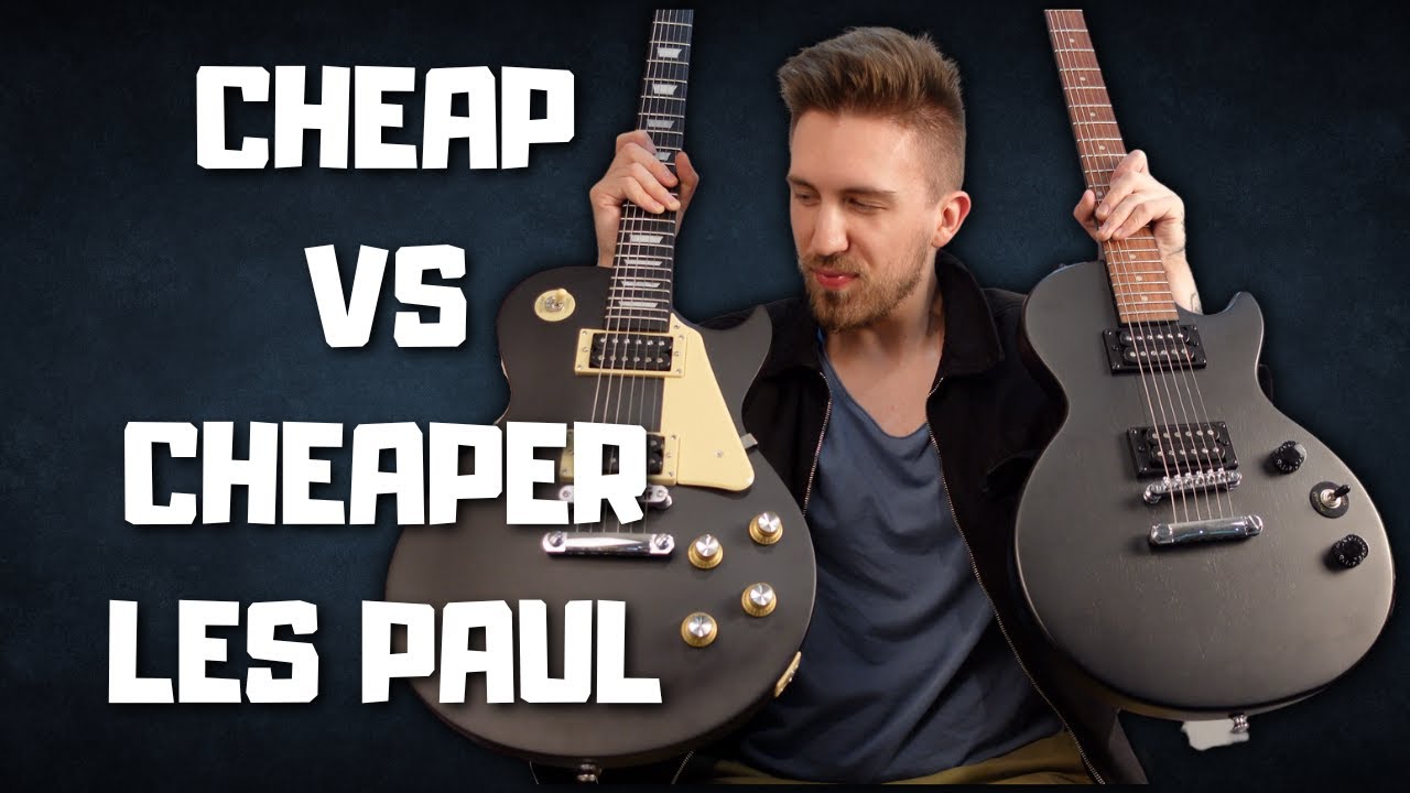 CHEAP vs CHEAPER Les Paul (Epiphone LP Special VE vs Harley Benton SC-400)