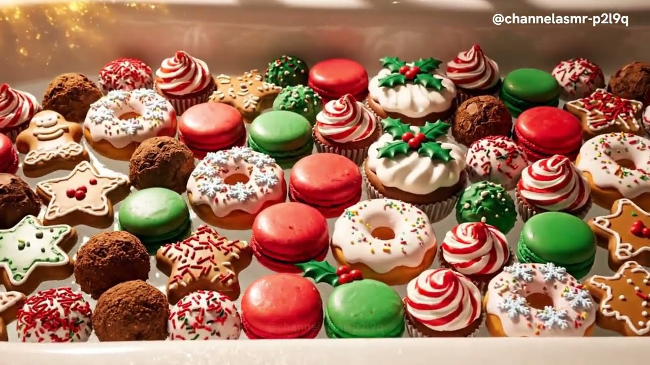 What's your favorite Christmas bathtub? #aiasmr #satisfying #asmrviral #ias