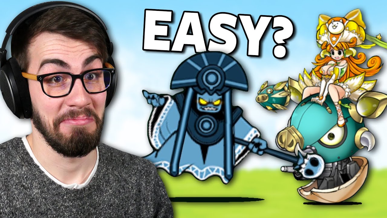 Defeating Dark Priest Mamon on MOUNT AKU! (Battle Cats)
