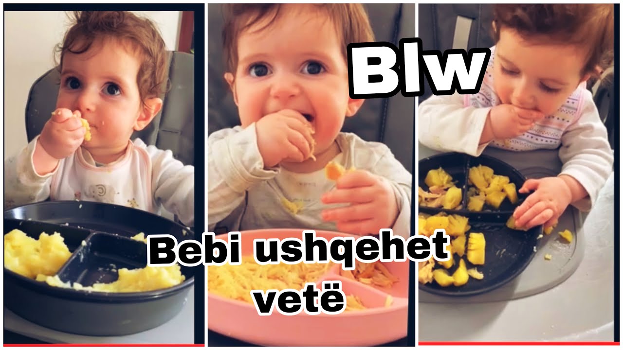 Çfarë ha bebi gati 8 muajsh në12 ditë\BLW method/receta/metoda bwl/bebi ushqehet vetë/ushqime solide
