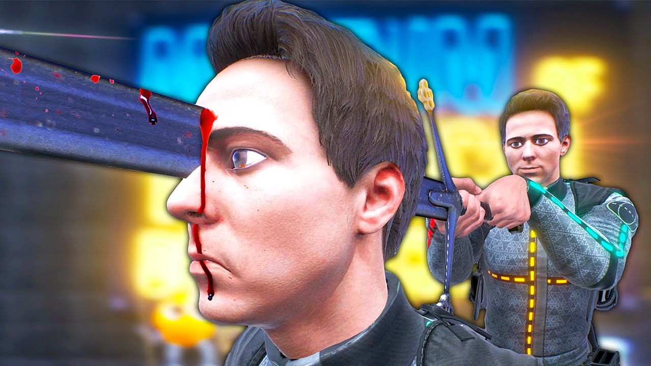 Пронзить друзей гигантским мечом — многопользовательский режим Boneworks VR