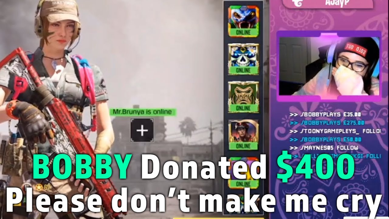 MrBeast gave me $10,000 to donate to COD Mobile streamers