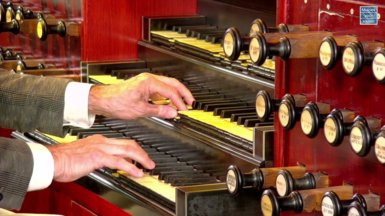 Heer ik hoor van rijke zegen - Martin Mans orgel