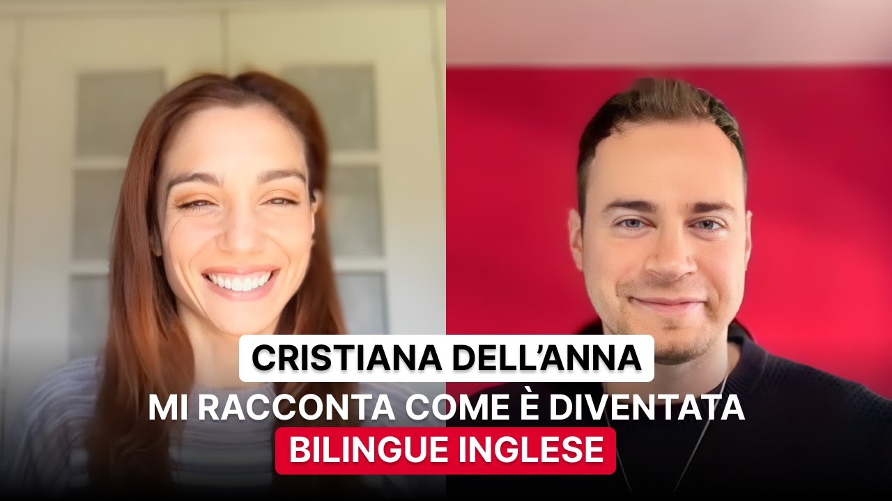Cristiana Dell'Anna racconta l'origine del suo ACCENTO BRITISH 🇬🇧