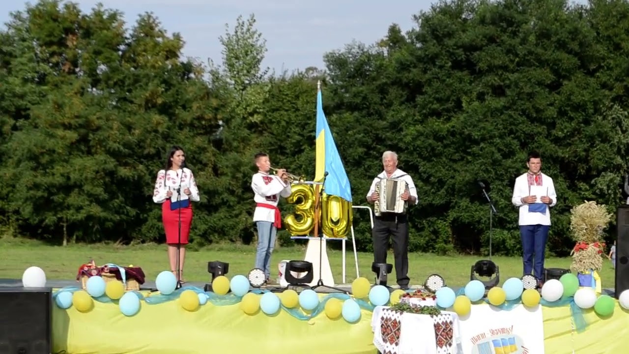 Зіньків- День незалежності- Микола Нагуляк та Павло Німцович